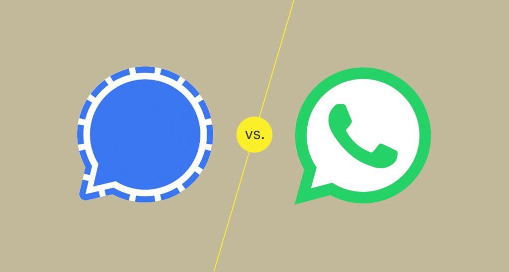 signal+WhatsApp